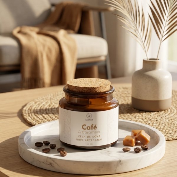 Vela Soya Café Caramelo 100ml